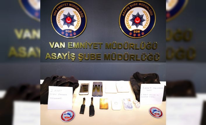Van’da kopya düzeneği ele geçirildi