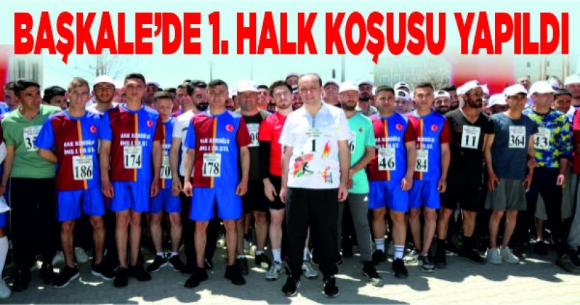 Başkale’de 1. Halk Koşusu yapıldı
