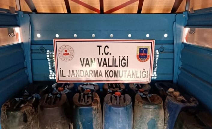 Çaldıran’da 520 litre kaçak akaryakıt ele geçirildi