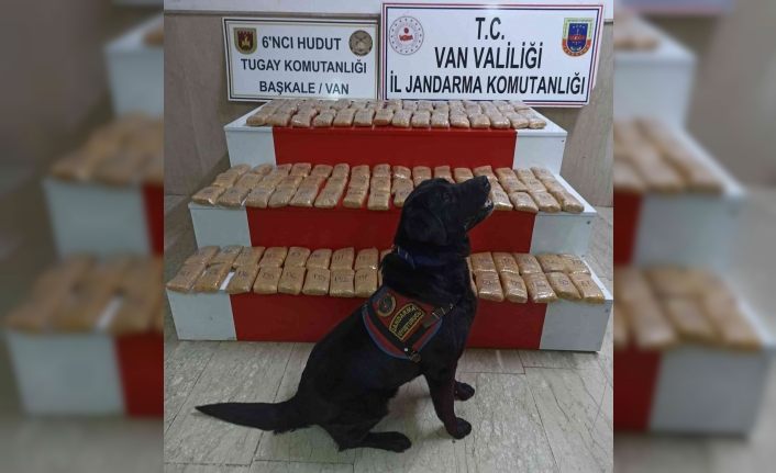 Çaldıran’da 72 kilo 500 gram eroin ele geçirildi