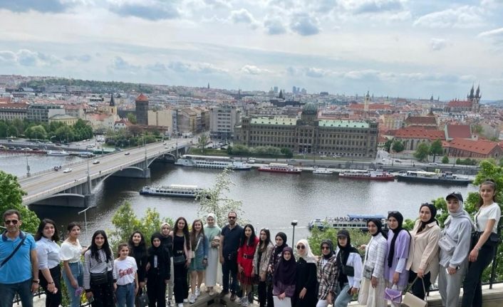 Muradiyeli öğrenciler Çek Cumhuriyeti’nde staj yaptı