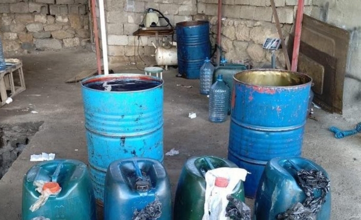 Van’da 710 litre kaçak akaryakıt ele geçirildi