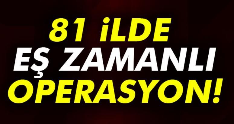 Türkiye genelinde 40 bin polisle 