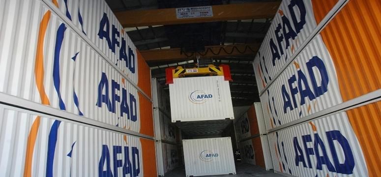 Van AFAD Lojistik Merkezi bölgeye hizmet verecek