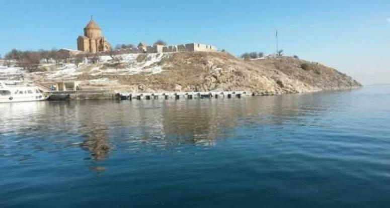 Akdamar Adasının yeni iskelesi tamamlandı