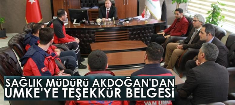 Sağlık Müdürü Akdoğan