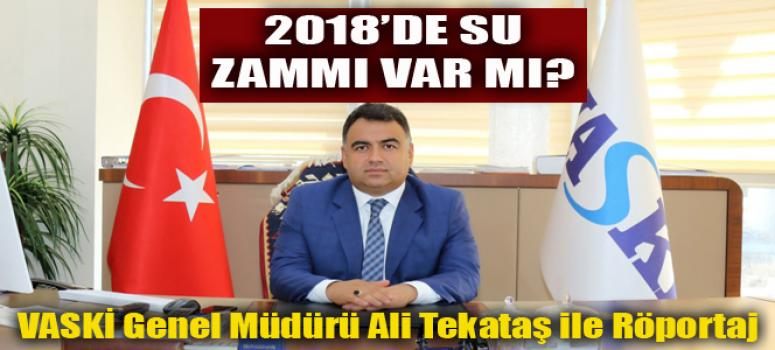 VASKİ 2018 Yılında Suya Zam Yapacak mı?