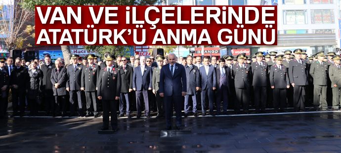 Van ve ilçelerinde Atatürk