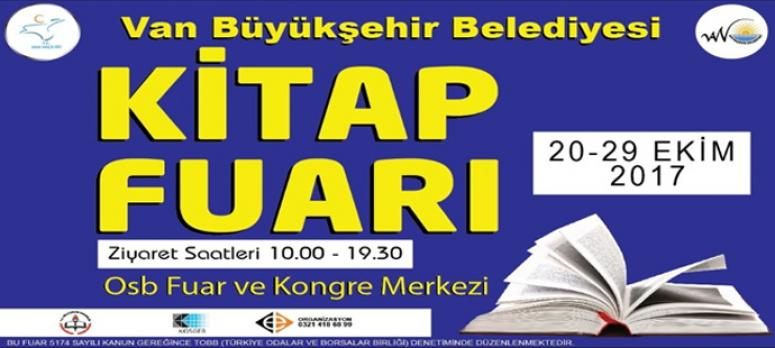 Van Kitap Fuarı kapılarını açmaya hazırlanıyor 