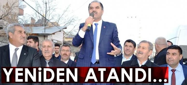AK Parti Erciş İlçe Başkanlığına yeniden Adnan Aydın atandı