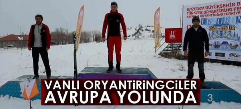 Vanlı oryantiringciler Avrupa yolunda