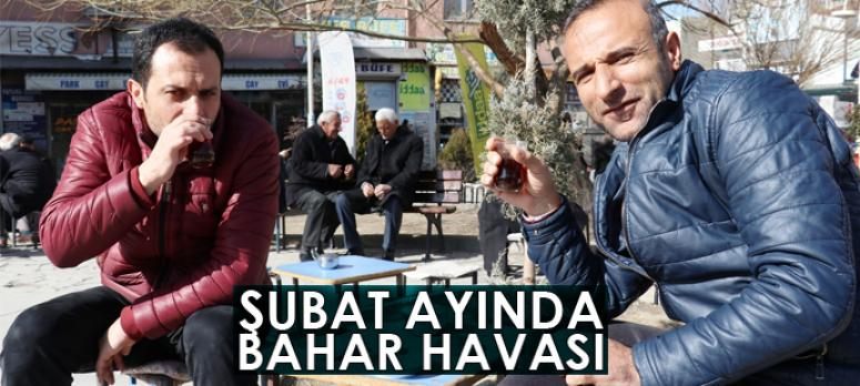 Şubat ayında bahar havası