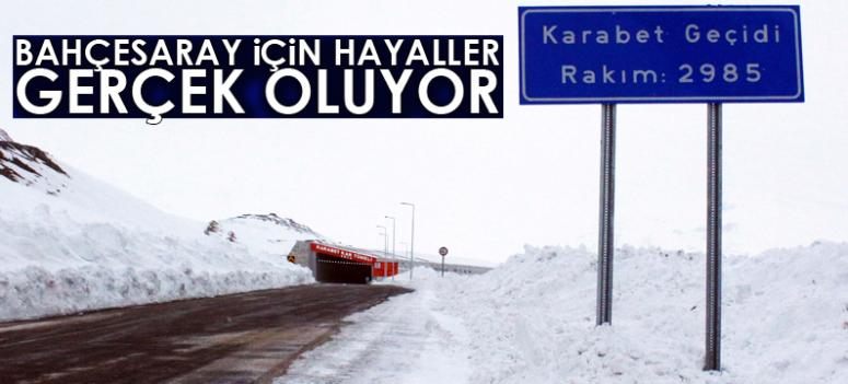 Bahçesaray için hayaller gerçek oluyor