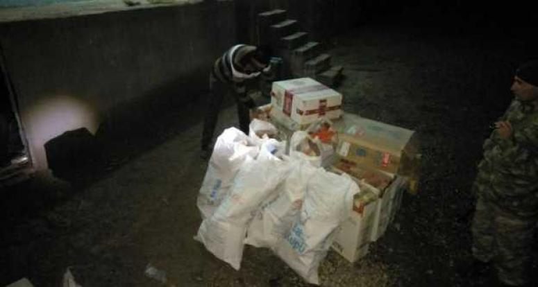 Başkale´de 180 bin paket kaçak sigara ele geçirildi
