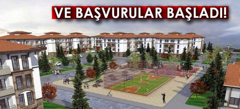 TOKİ konutları için başvurular başladı