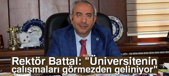Rektör Battal: 