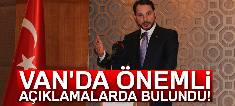 Bakan Albayrak: 