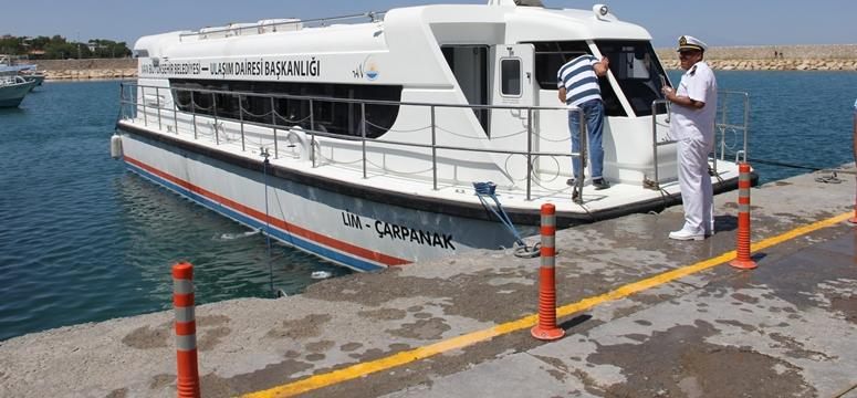 Deniz otobüsleri 15 bin yolcu taşıdı