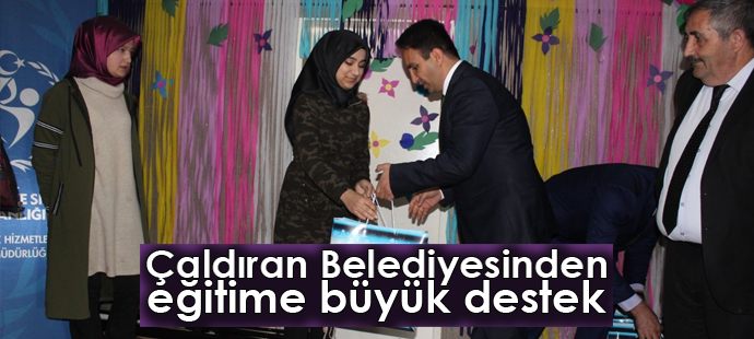 Çaldıran Belediyesinden eğitime büyük destek