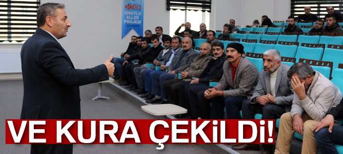 Van Büyükşehirde eski hükümlü kadrosu için kura çekildi