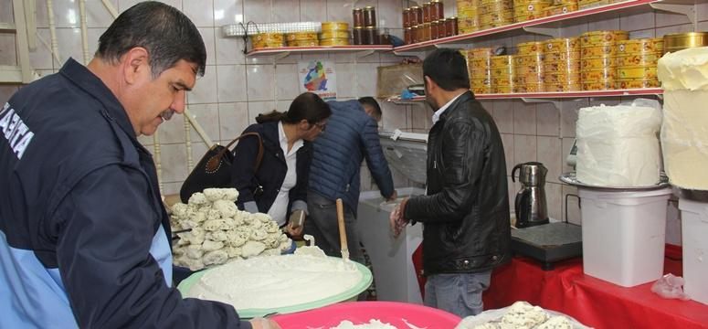  Peynirciler Çarşısında denetim