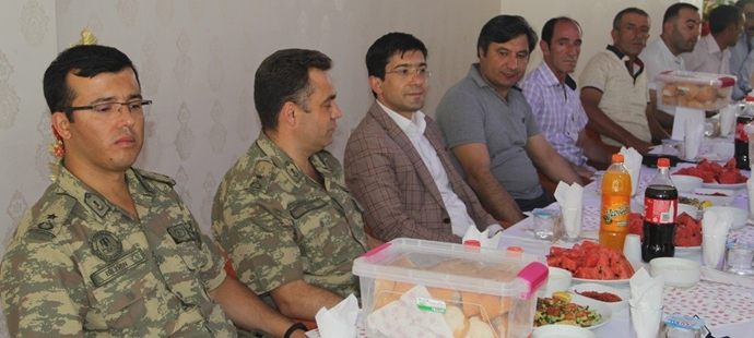Kaymakam Öztürk Güvenlik Korucularıyla bir araya geldi