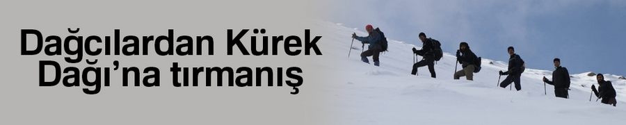 Dağcılardan Kürek Dağı