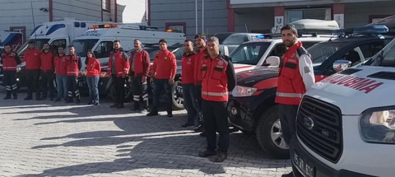 Sağlık ekipleri Irak için göreve hazır