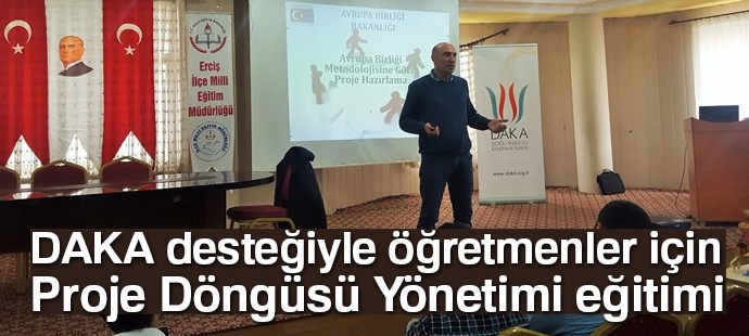 DAKA desteğiyle öğretmenler için 