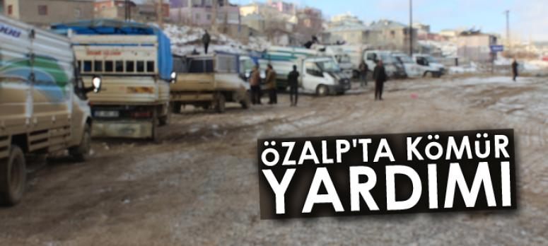 Özalp ilçesinde kömür dağıtımı