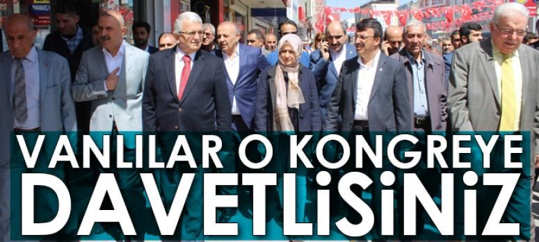 Vanlılar AK Parti 6. Olağan İl Kongresine davet edildi