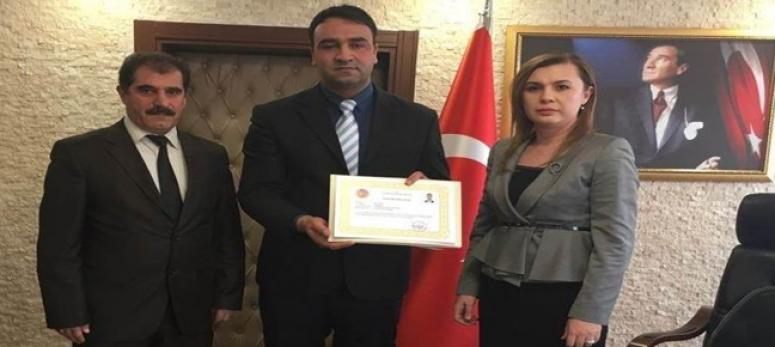 Kaymakam Uçar, başarılı personeli ödüllendirdi