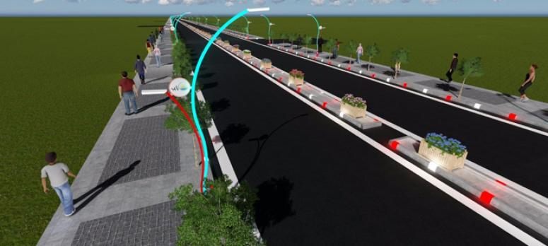 İki Nisan Caddesi yenileniyor