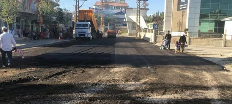 Doğu Caddesi bakıma alındı