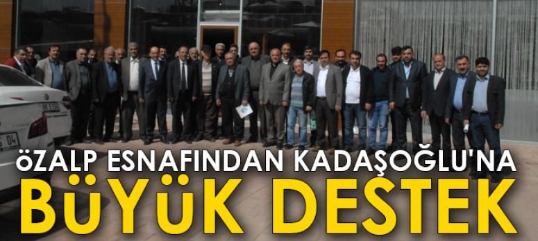 Özalp esnafından Kandaşoğlu
