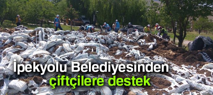 İpekyolu Belediyesinden çiftçilere destek