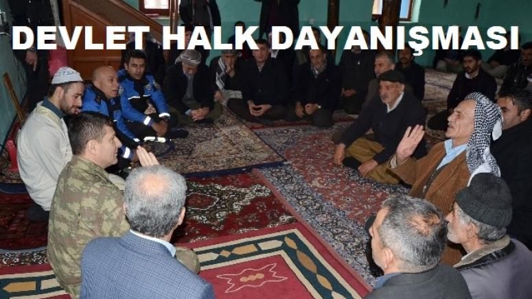 Emniyet müdürü ve komutandan halka güven