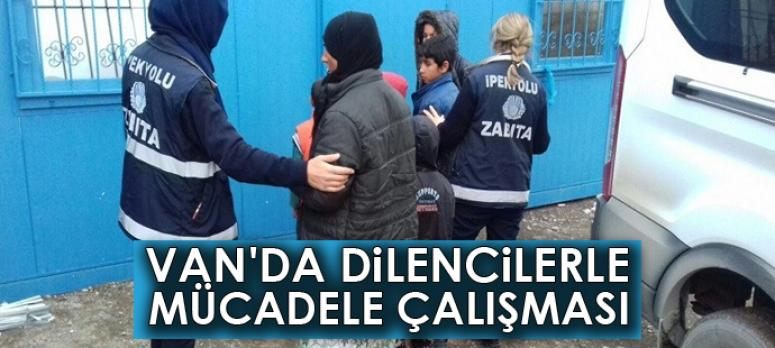 İpekyolu Belediyesinden dilencilerle mücadele çalışması