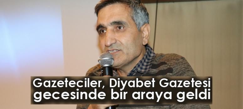 Gazeteciler, Diyabet Gazetesi gecesinde bir araya geldi