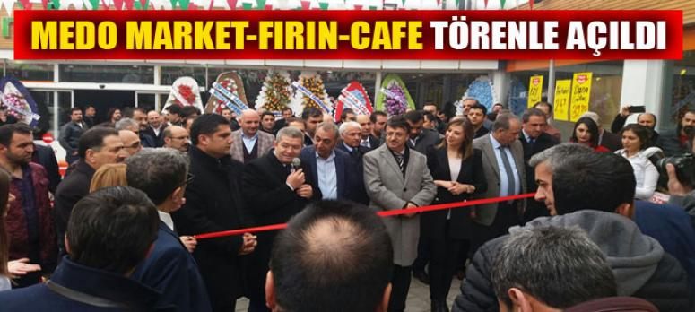 Doğaçlar Medo Market törenle açıldı