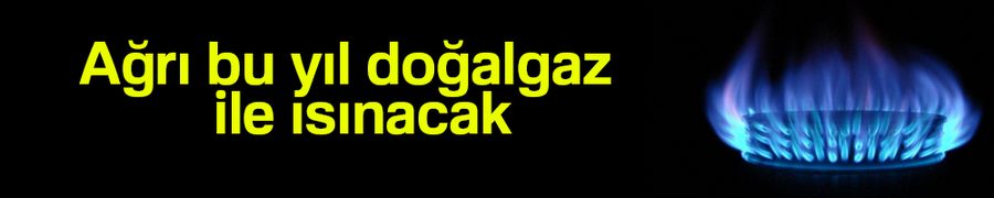 Ağrı bu yıl doğalgaz ile ısınacak