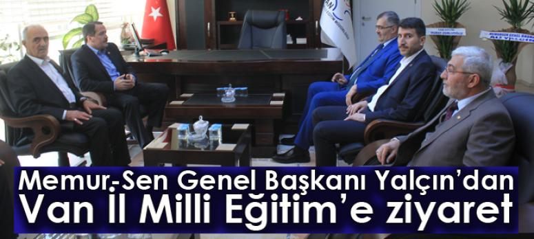 Memur-Sen Genel Başkanı Yalçın