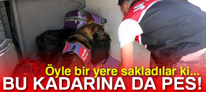 Çürük lahana içerisine gizlenmiş 15 kilo eroin ele geçirildi