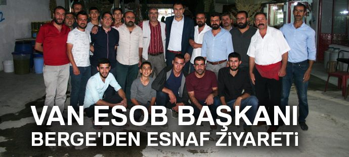 Van ESOB Başkanı Berge