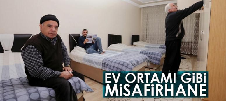 Ev ortamı gibi misafirhane