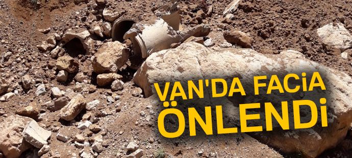Teröristler tarafından tuzaklanan EYP imha edildi