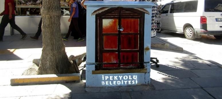  İpekyolu Belediyesinden trafoları güzelleştiren çalışma