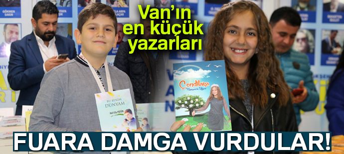 Kitap fuarına küçük yazarlar damga vurdu