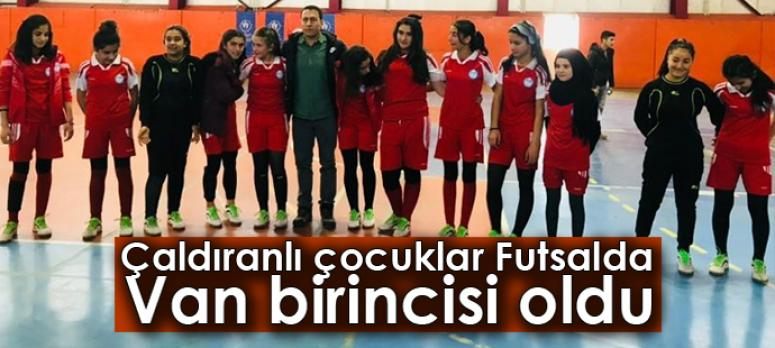 Çaldıranlı çocuklar Van birincisi oldu