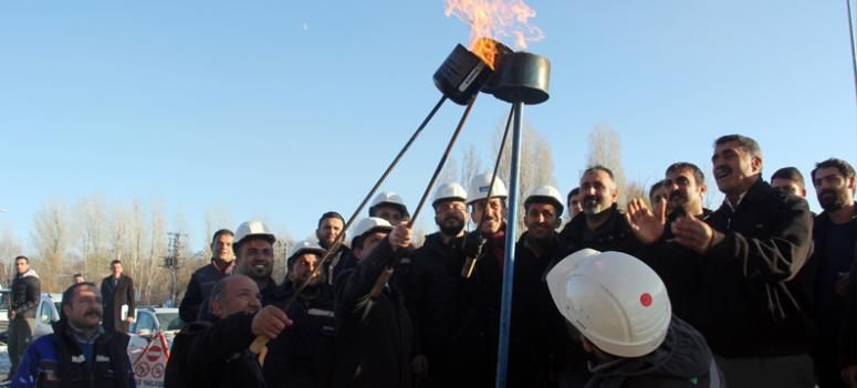 Edremit doğalgaza kavuştu